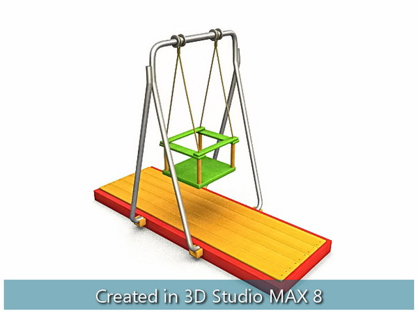 wooden toys cradle house 3d max - Wooden Toys... by I_Megaman_I